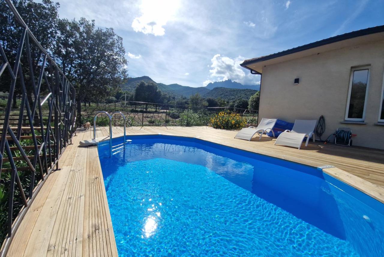 Vila Domaine U Filanciu - Casa Chiara - Centru Di Corsica Moltifao Exteriér fotografie